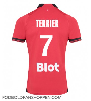 Stade Rennais Martin Terrier #7 Hjemmebanetrøje 2023-24 Kortærmet